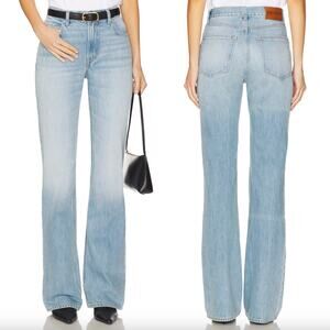 GRLFRND | NWT Danie Mid Rise Boot Jeans in York Blvd Medium Blue Wash 24